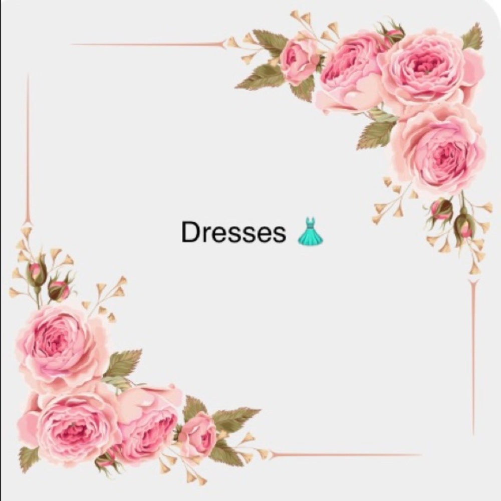 Dresses listed here. I love offers & accept most!